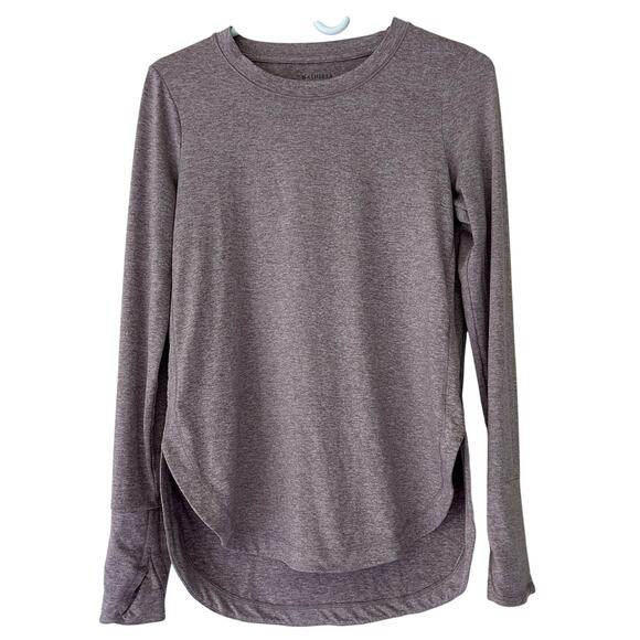 Athleta Uptempo long sleeve thumb holes crewneck soft running athletic Shirt XS - Picture 1 of 9